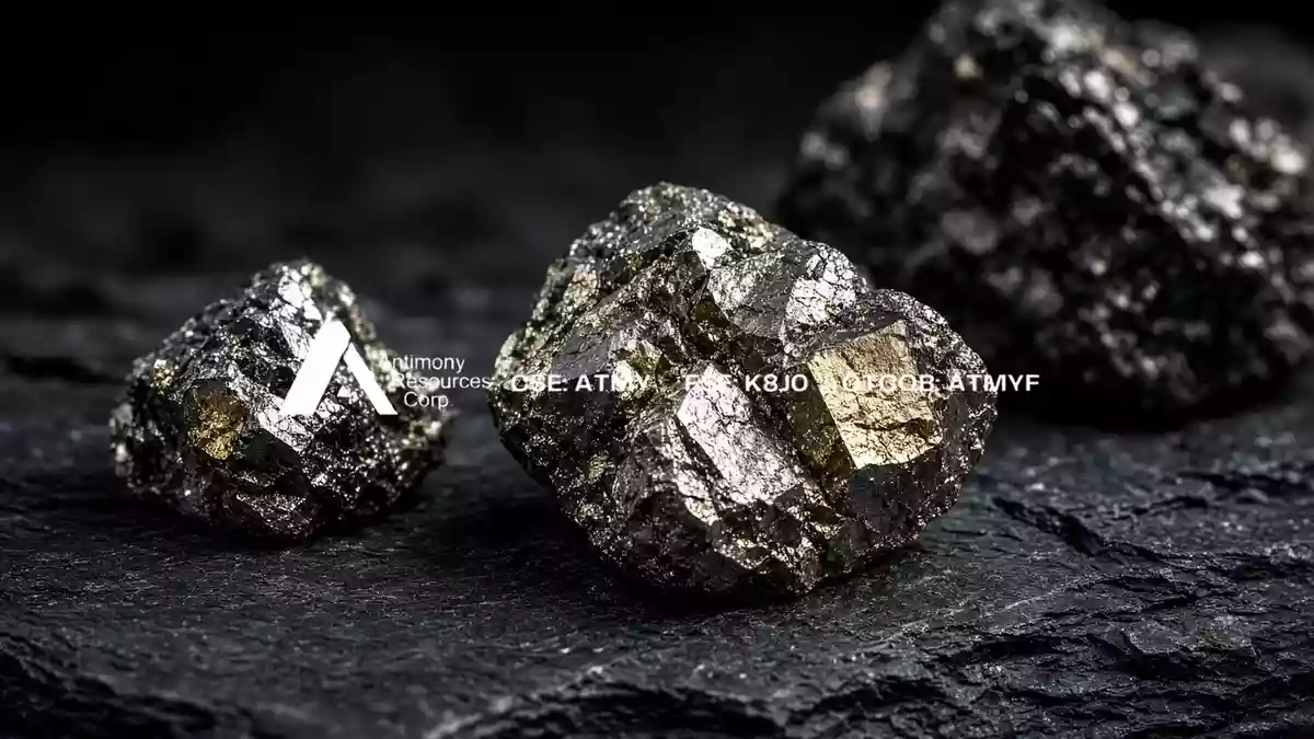 Antimony Resources Illustration mit AI erstellt.