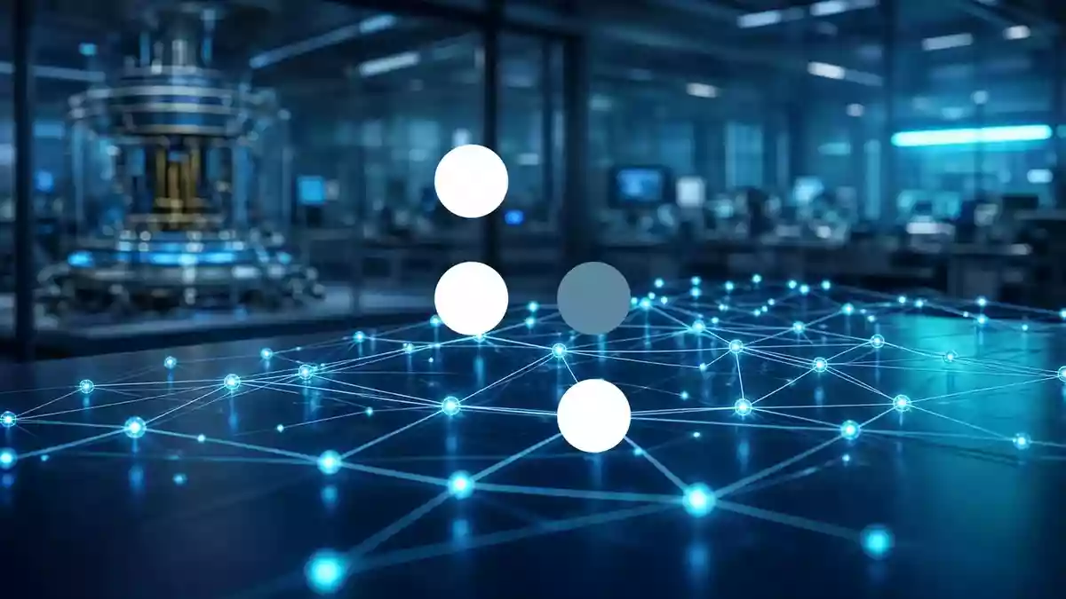 D-Wave Quantum Illustration mit AI erstellt.