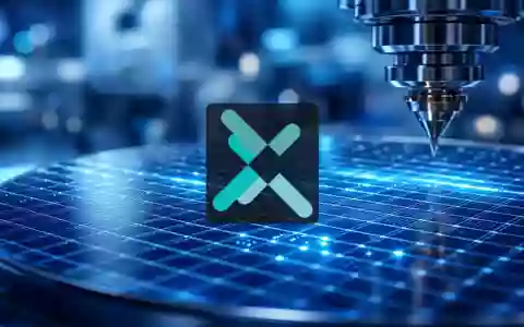 Abstrakte Darstellung von Halbleiter-Technologie in einer modernen industriellen Umgebung. - Foto: über boerse-global.de