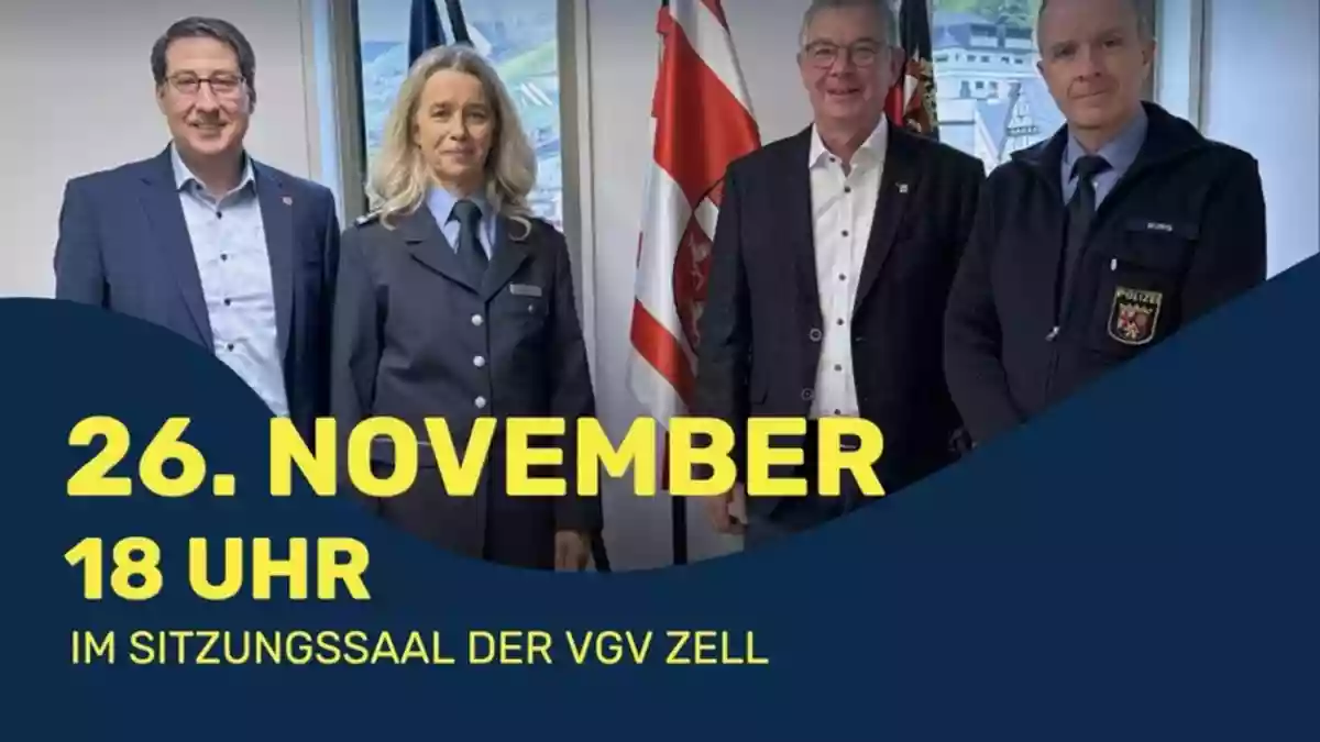 POL-PDWIL: Gemeinsam für mehr Sicherheit: Polizei, Verbandsgemeinde und Stadt laden zum ersten Bürgerdialog ein. - Bild: presseportal.de
