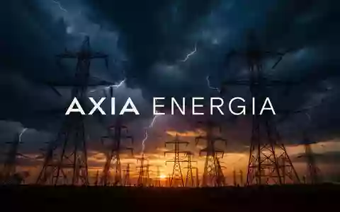Abstrakte Darstellung eines volatilen Energiemarktes mit Hochspannungsleitungen vor einem dramatischen Abendhimmel. - Foto: über boerse-global.de