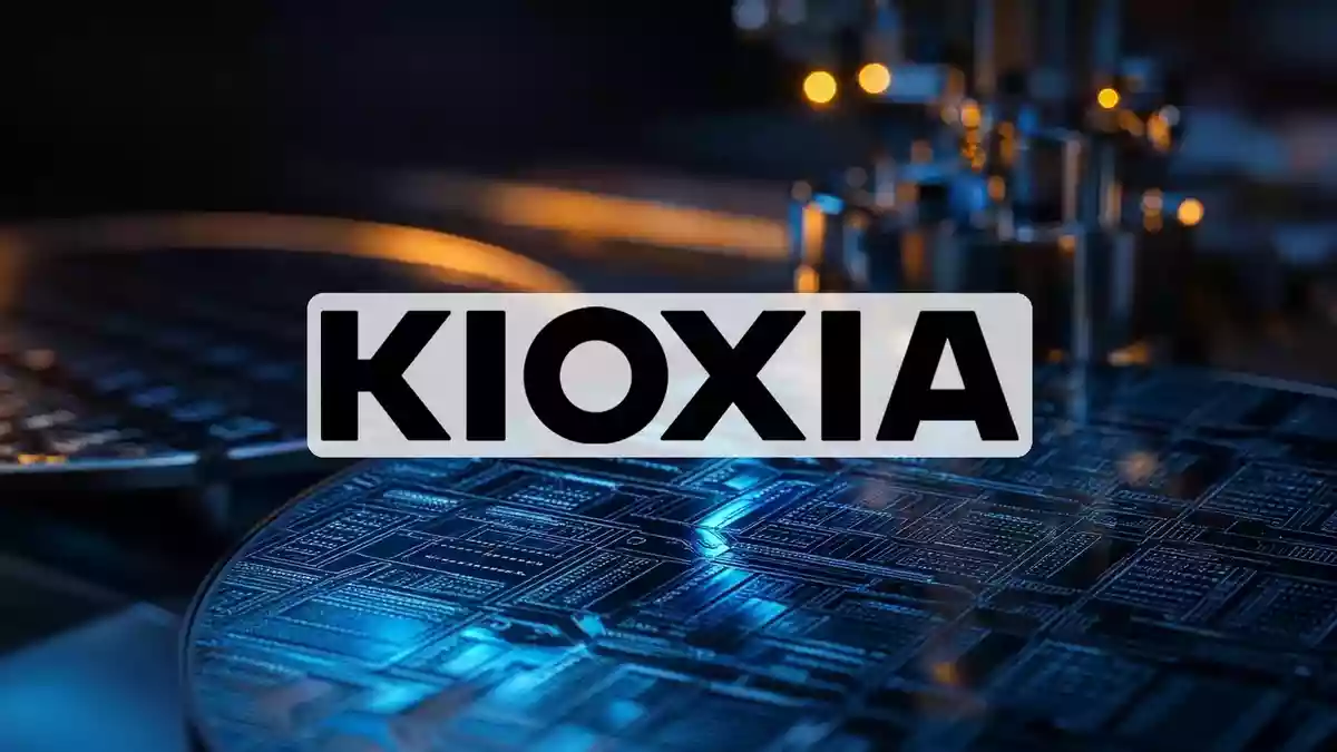 Kioxia Bets on Bespoke NAND and a Credit Upgrade While Leveraged Positions Weigh on the Stock Illustration mit AI erstellt.