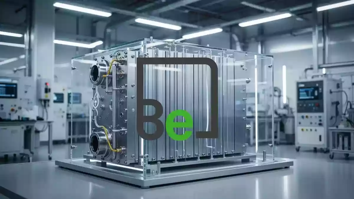 Bloom Energy Illustration mit AI erstellt.