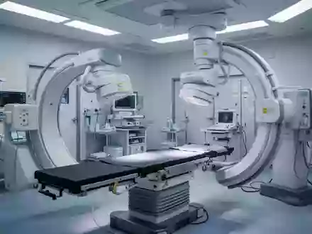 Modernes Katheterlabor in einem Krankenhaus mit hochmoderner medizinischer Bildgebungsausrüstung. - Foto: über boerse-global.de