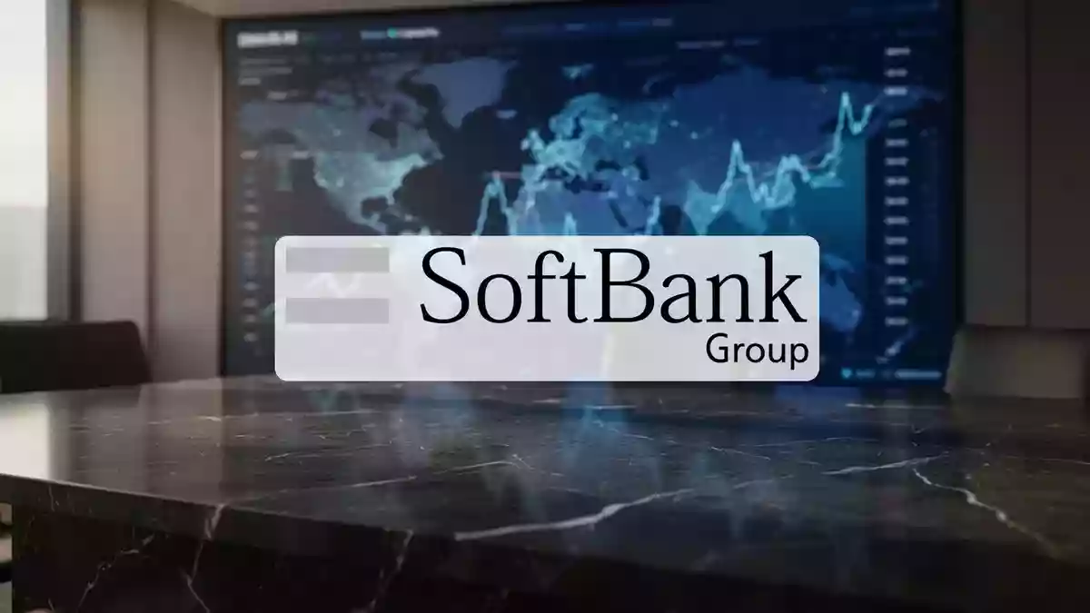 SoftBank Group Illustration mit AI erstellt.