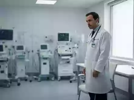 Ein moderner, heller Behandlungsraum in einer Onkologie-Klinik mit medizinischen Geräten im Hintergrund. - Foto: über boerse-global.de