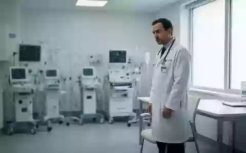 Ein moderner, heller Behandlungsraum in einer Onkologie-Klinik mit medizinischen Geräten im Hintergrund. - Foto: über boerse-global.de