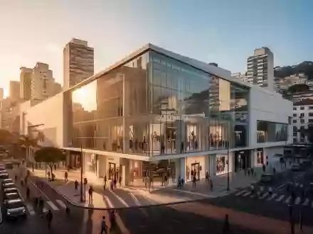 Moderne Shopping-Mall in Brasilien während der goldenen Stunde. - Foto: über boerse-global.de
