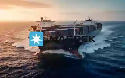 Ein großes Containerschiff auf dem offenen Meer bei Sonnenuntergang als Symbol für den globalen Handel. - Foto: über boerse-global.de