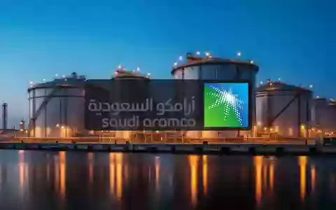 Moderne industrielle Öllagerstätte bei Dämmerung mit leuchtenden Sicherheitslichtern und Reflexionen im Wasser. - Foto: über boerse-global.de