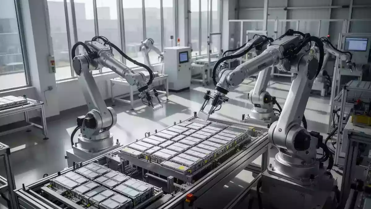 CATL's Profit Engine Sputters Just as Its Swap Network Takes Shape Illustration mit AI erstellt.