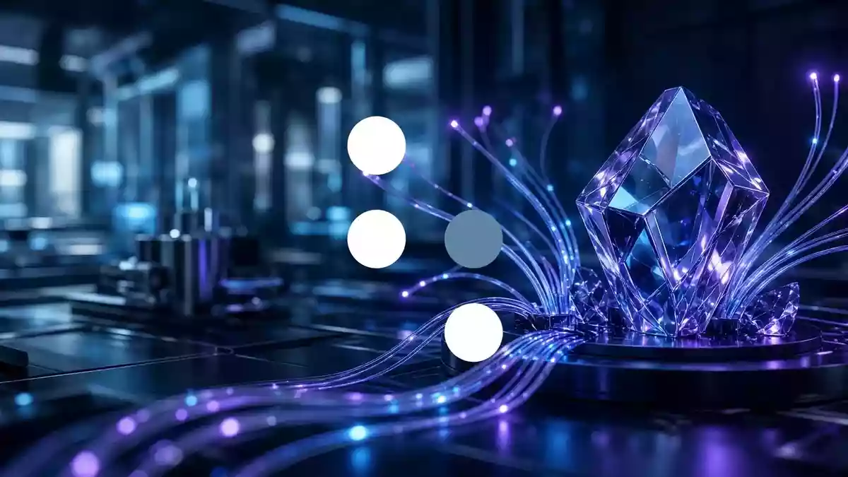 D-Wave Quantum Illustration mit AI erstellt.