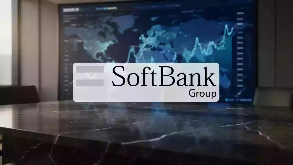 SoftBank Group Illustration mit AI erstellt.