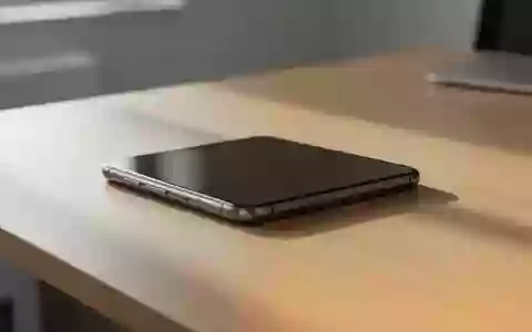 Ein modernes Smartphone liegt auf einem minimalistischen Schreibtisch in einer professionellen Büroumgebung. - Foto: über boerse-global.de