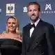 Kane wurde bei der Gala von seiner Frau Katie Goodland unterstützt.  - Bild: Kin Cheung/AP/dpa