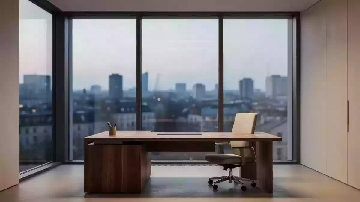 Stand Up, Walk Five Minutes, Repeat: The Desk Worker's Blood-Pressure Fix Backed by Hard Data Illustration mit AI erstellt.