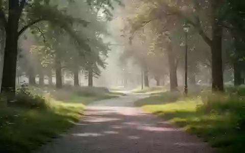 Ein sonniger, ruhiger Weg in einem Park, der zu sanfter Bewegung und Spaziergängen einlädt. - Foto: über boerse-global.de