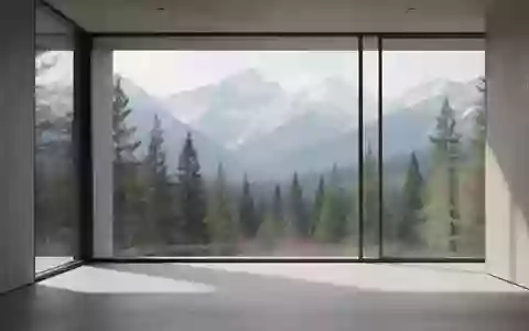 Ein minimalistischer, lichtdurchfluteter Raum mit Blick auf eine kanadische Berglandschaft. - Foto: über boerse-global.de