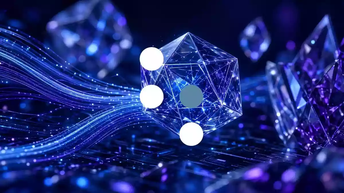 D-Wave Quantum Illustration mit AI erstellt.