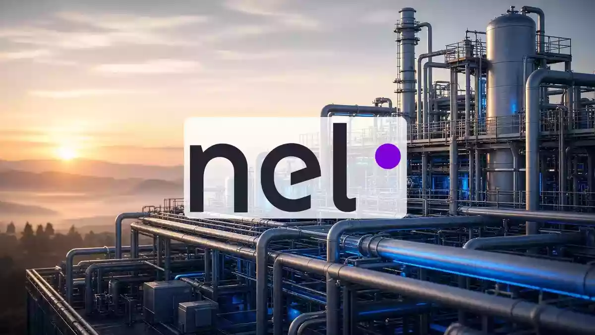 Nel ASA's Order Intake Jumps 339% While Revenue Falls 63% — and a New CEO Will Inherit the Gap Illustration mit AI erstellt.