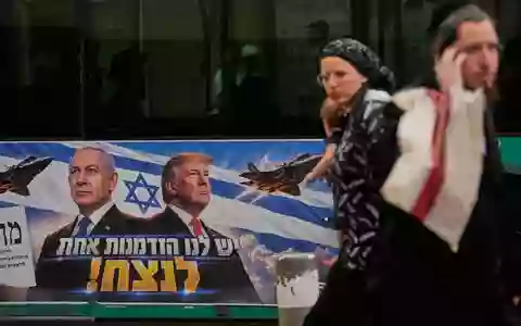 US-Präsident Trump hofft auf eine weitere Amtszeit für Israels Regierungschef Netanjahu. - Foto: Ohad Zwigenberg/AP/dpa