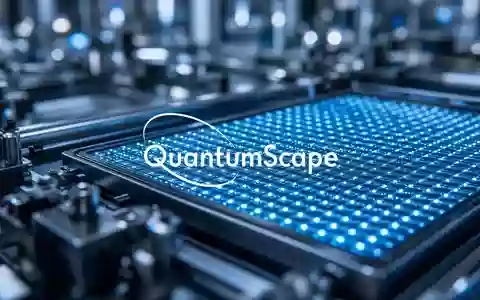 Abstrakte Darstellung moderner Batterietechnologie und Energieforschung in einem futuristischen Laborumfeld. - Foto: über boerse-global.de