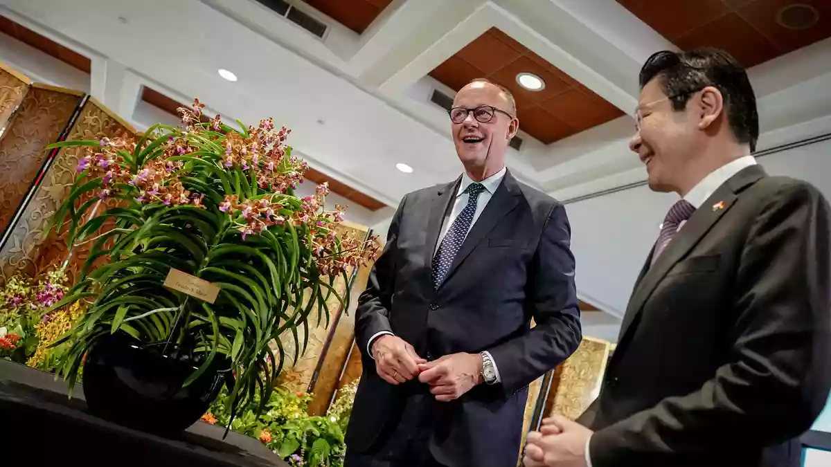 Es gibt nun eine weitere Kanzer-Orchidee. - Bild: Kay Nietfeld/dpa