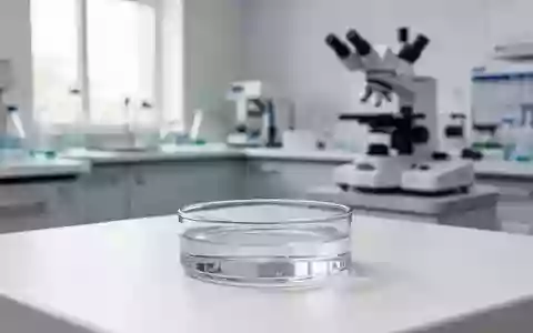 Ein steriler Labortisch mit einer Glasschale in einer hellen, professionellen Forschungsumgebung. - Foto: über boerse-global.de