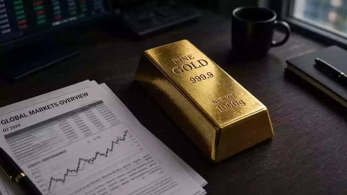 Gold's Floor Is Official: Central Banks Buy More Than They Admit Illustration mit AI erstellt.