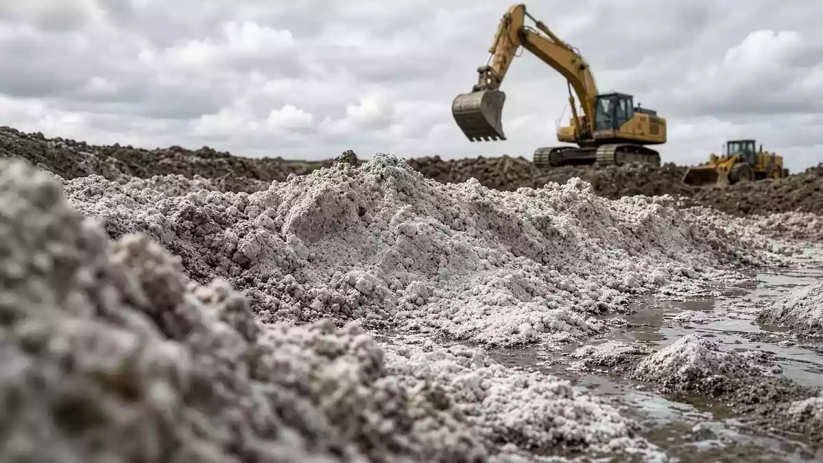 European Lithium Illustration mit AI erstellt.