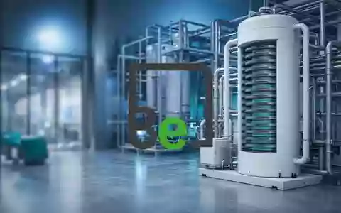 Abstrakte Darstellung moderner Wasserstoff-Brennstoffzellentechnologie in einer industriellen Umgebung. - Foto: über boerse-global.de