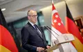 Bundeskanzler Friedrich Merz (CDU) wirbt bei einem Besuch in Singapur für einen Ausbau der Handelsbeziehungen.  - Foto: Kay Nietfeld/dpa