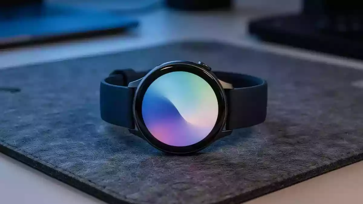 Symbolbild: Smartwatch Illustration mit AI erstellt.