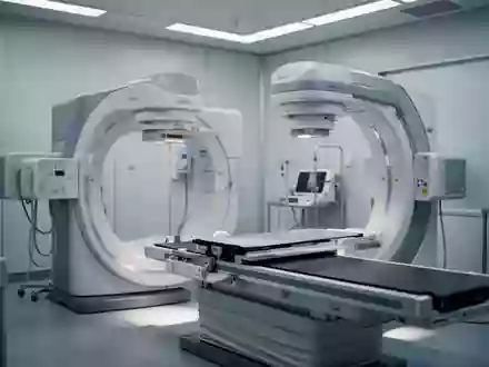 Ein klinischer Untersuchungsraum mit medizinischer Diagnostik-Ausstattung in einer sterilen, professionellen Umgebung. - Foto: über boerse-global.de