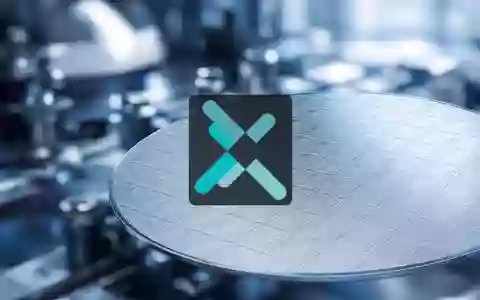 Abstrakte Darstellung von Mikrochip-Strukturen auf einem Halbleiter-Wafer in einer modernen Laborumgebung. - Foto: ĂŒber boerse-global.de