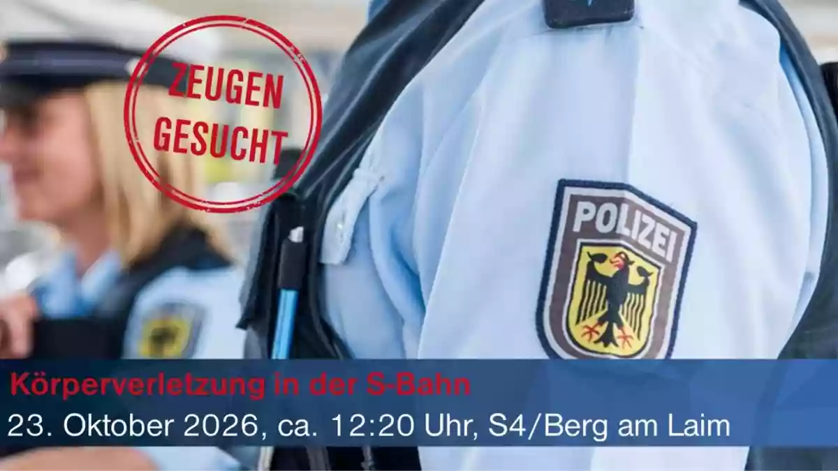 Bundespolizeidirektion München: Angriff auf Senior: Zeugen gesucht - Bild: presseportal.de