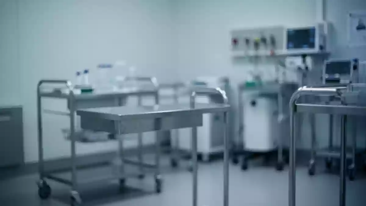 Ein steriler, modern eingerichteter Behandlungsraum in einer orthopädischen Klinik mit sanftem, hellem Licht. Illustration mit AI erstellt.