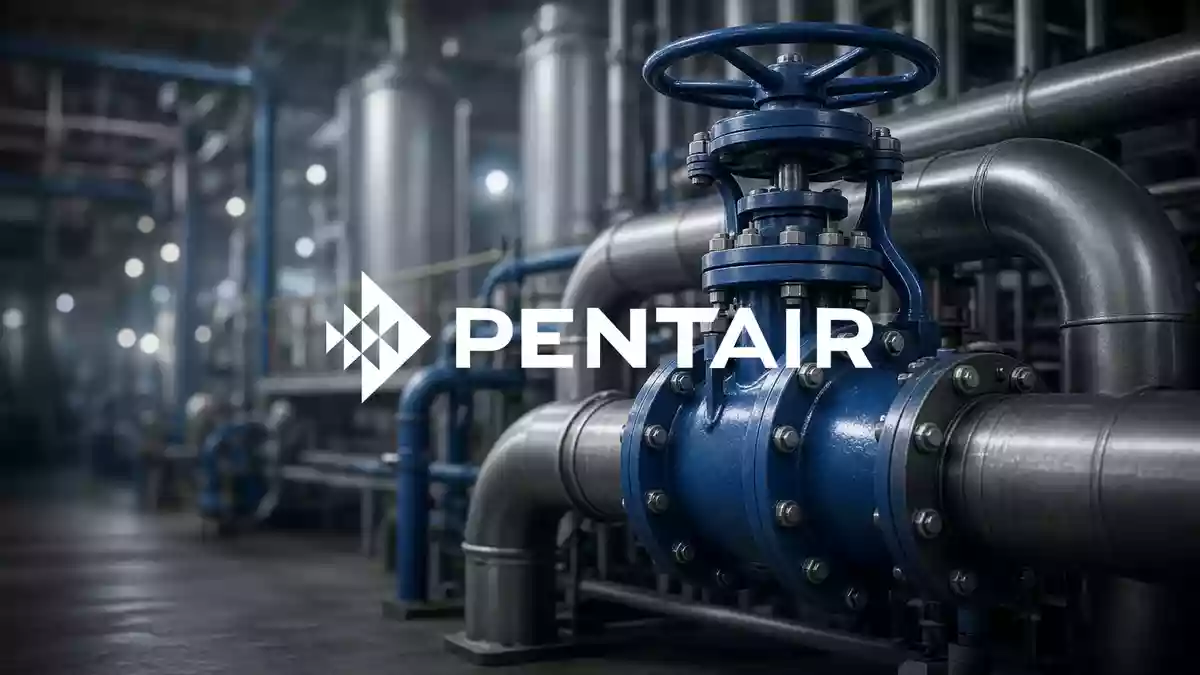 Moderne industrielle Wasserinfrastruktur und technisches Design in einer professionellen, atmosphärischen Aufnahme. Illustration mit AI erstellt.