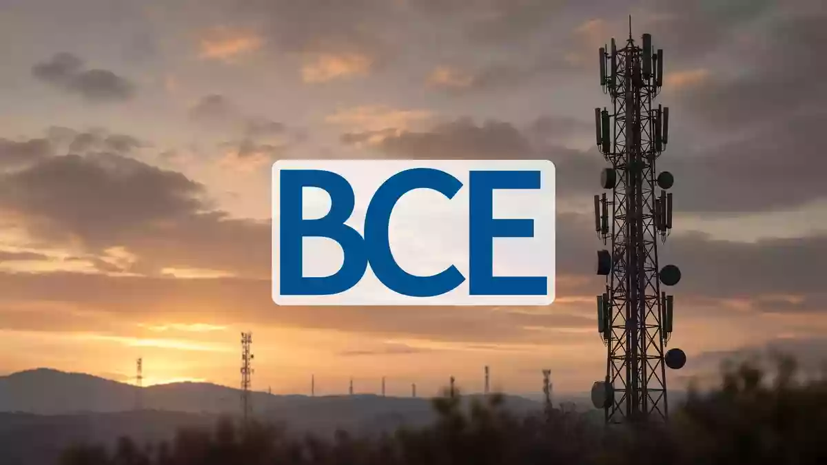 Moderne Funkmasten in einer goldenen Landschaft als Symbol für Telekommunikationsinfrastruktur und wirtschaftliches Wachstum. Illustration mit AI erstellt.