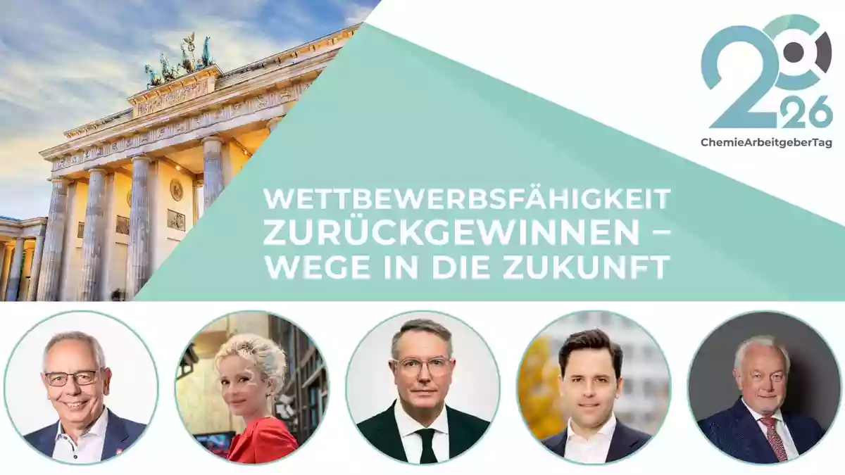 ChemieArbeitgeberTag 2026 / Wettbewerbsfähigkeit zurückgewinnen - Wege in die Zukunft - Bild: presseportal.de