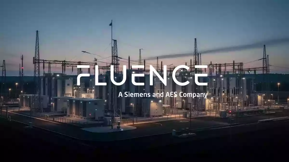 Fluence Energy Illustration mit AI erstellt.