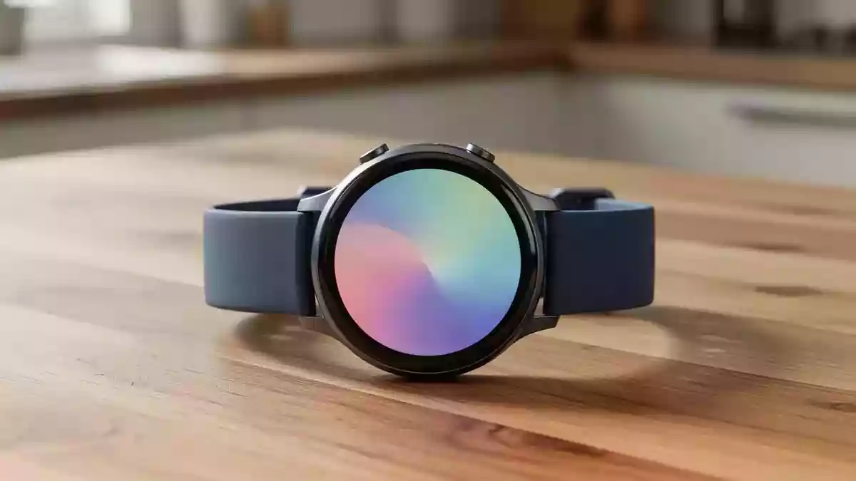 Symbolbild: Smartwatch Illustration mit AI erstellt.