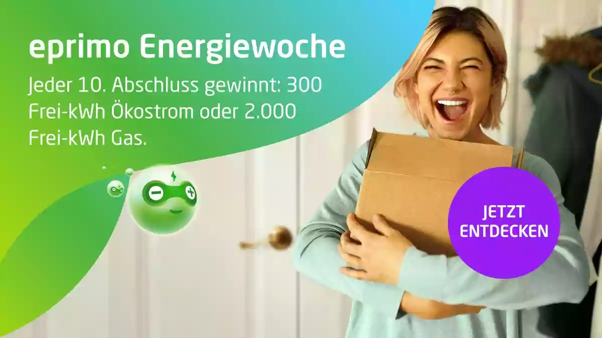 eprimo Energiewoche: Jeder 10. Abschluss gewinnt - Bild: presseportal.de