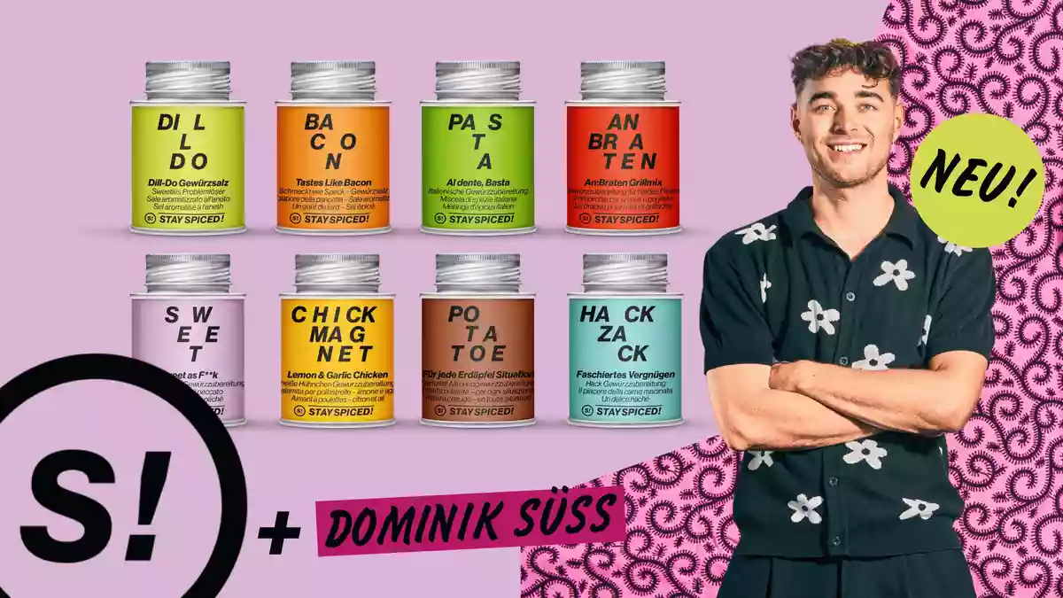 Dominik Süss x STAY SPICED ! - Bild: STAY SPICED ! über pressetext.de