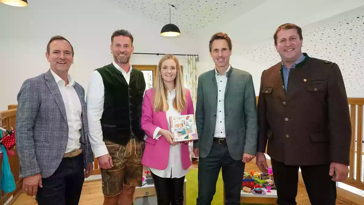 SWB - Eröffnung Kindergarten Forstau - Bild: Salzburg Wohnbau über pressetext.de