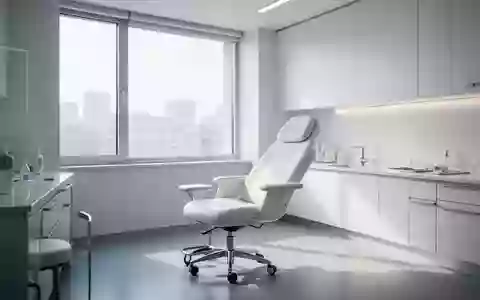 Ein minimalistisch gestalteter, heller Behandlungsraum mit einem leeren ergonomischen Stuhl in einer ruhigen Umgebung. - Foto: über boerse-global.de