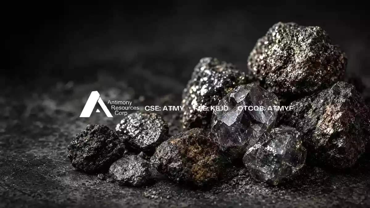 Antimony Resources Illustration mit AI erstellt.