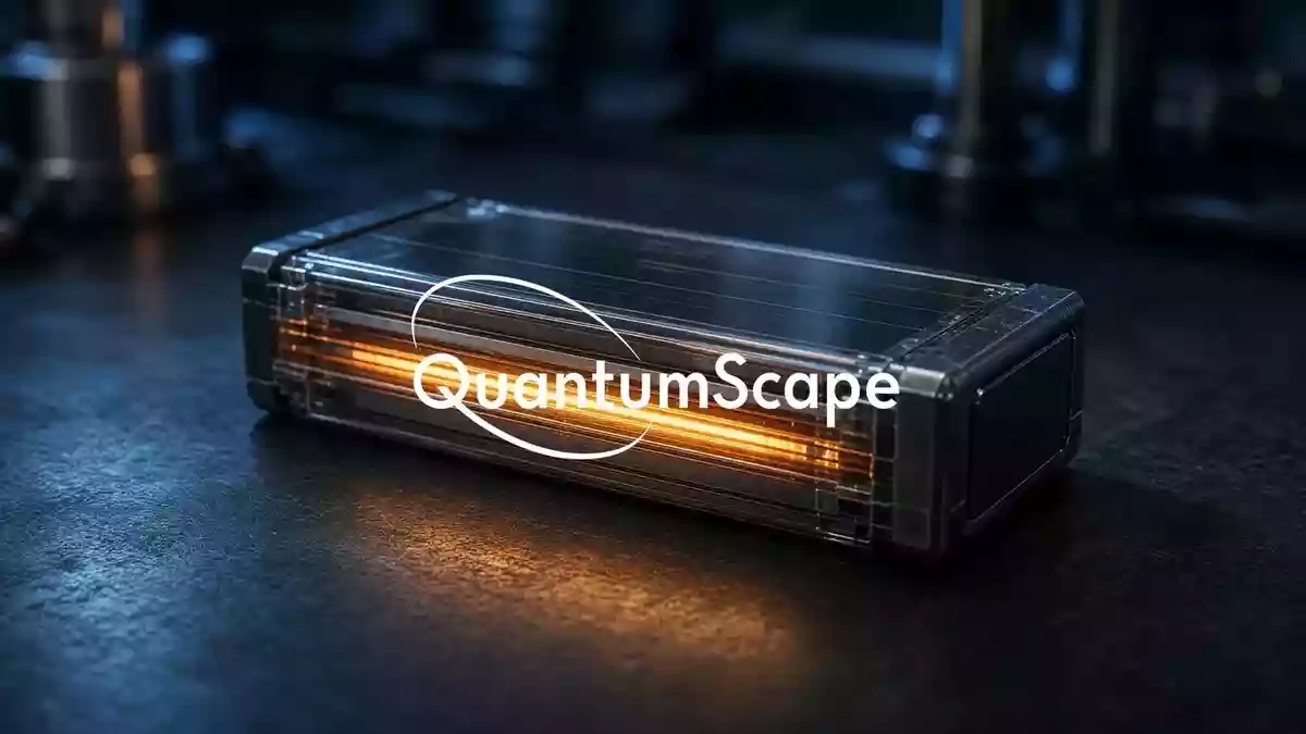 QuantumScape Illustration mit AI erstellt.