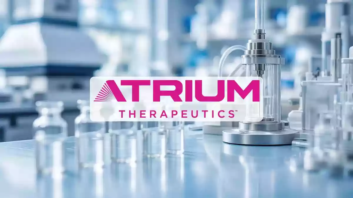 Moderne biopharmazeutische Laborumgebung mit medizinischen Forschungsgeräten als Symbol für klinischen Fortschritt. Illustration mit AI erstellt.