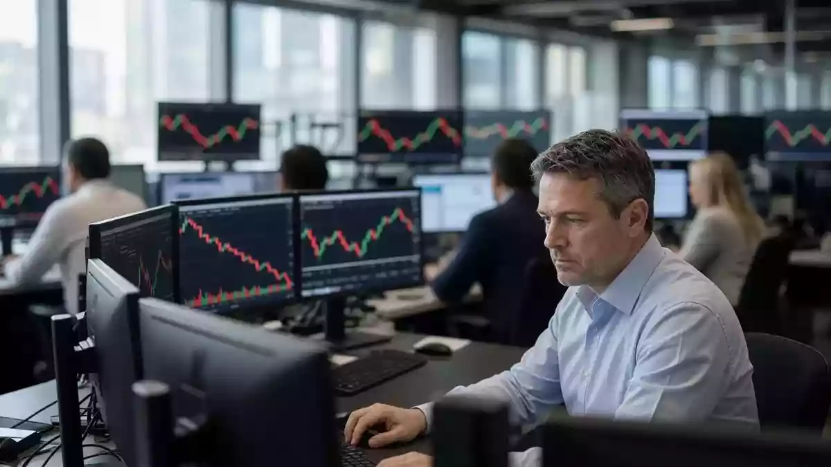Vanguard FTSE All-World UCITS ETF USD Accumulation Illustration mit AI erstellt.